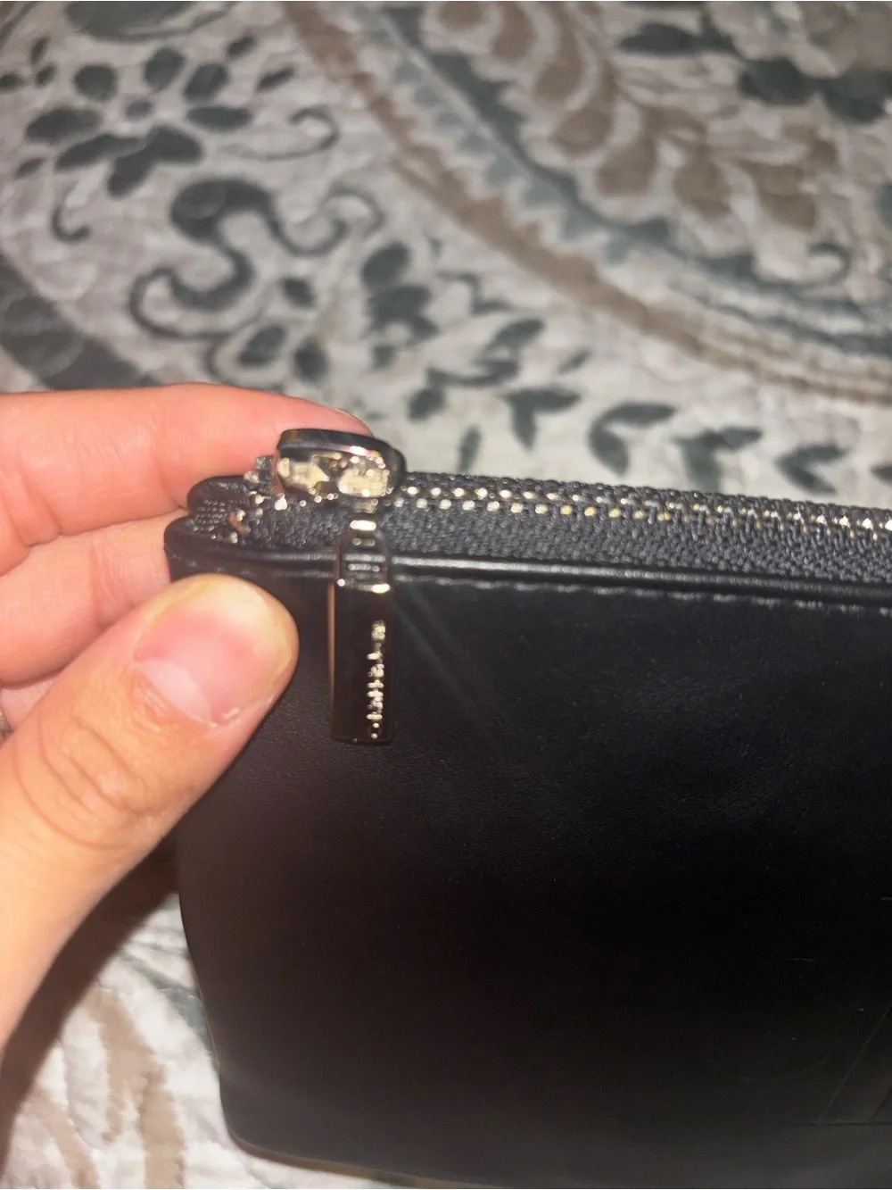 Calvin Klein Black Leather belt Bag